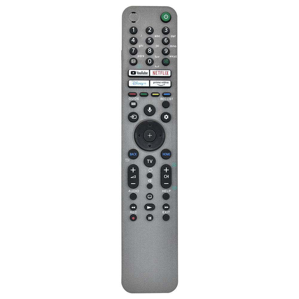 RMF-TX621E Replacement Backlit Voice Remote for Sony XR-55A90J XR-55A90J XR-65A90J XR-83A90J XR-75Z9J XR-85Z9J XR-65X95J XR-55A90J XR-65A90J XR-83A90J XR-75JZ9J XR-85Z9J XR-65X95J