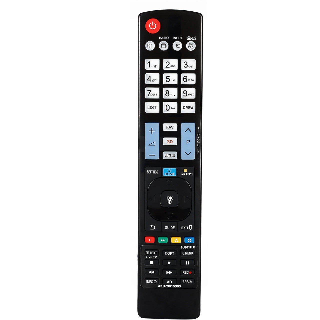 AKB73615303 Replacement Remote for LG Televisions